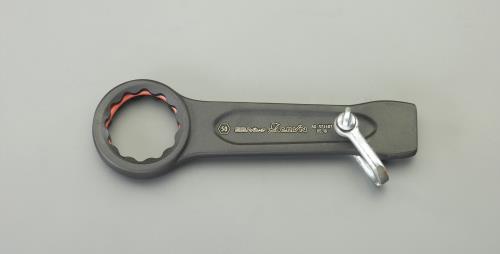 ESCO（エスコ） 30mm 打撃めがねレンチ(落下防止ﾘﾝｸﾞ付) EA613GC-30