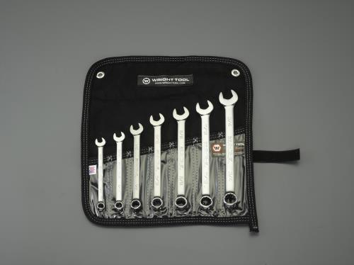 ESCO（エスコ） ７本組/ 3/8”- 3/4” 片目片口スパナセット EA614BG-107
