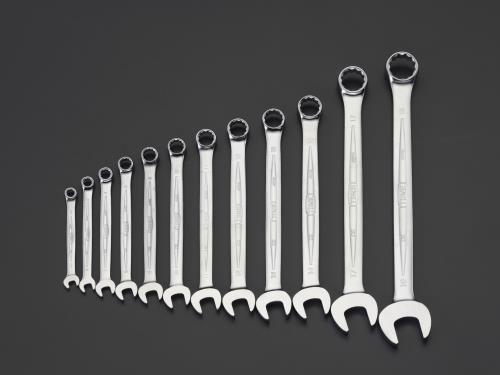 TONE（トネ） 12本組/5.5-19mm 片目片口スパナ EA614H-120A