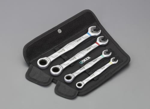 Wera（ヴェラ） ４本組 コンビネーションレンチ(ﾗﾁｪｯﾄ式) 073290