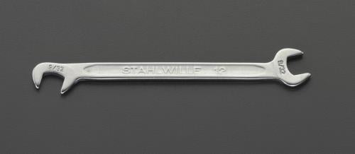 STAHLWILLE（スタビレー） 9/16”x131mm/3.0mm 薄口スパナ(ﾀﾞﾌﾞﾙｱﾝｸﾞﾙ 12A-9/16