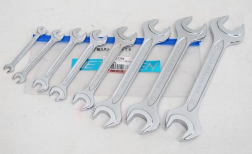 三木ネツレン ８本組/ 6 -26mm 両口スパナ(強力型) K0233