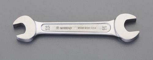 ESCO（エスコ） 5.5x7mm 両口スパナ(ｽﾃﾝﾚｽ製) EA615BS-1