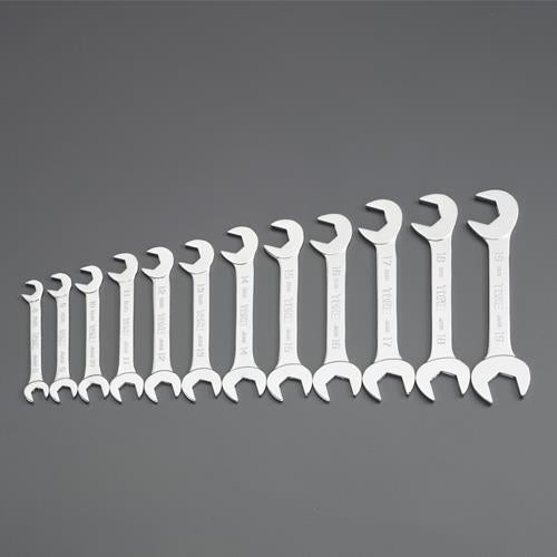 TONE（トネ） 12本組/8-19mm 両口スパナセット(薄型) DSTO1200