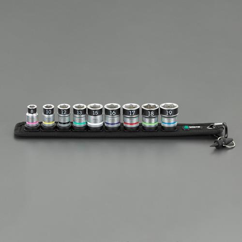 Wera（ヴェラ） 3/8”DR/9点 ソケットセット(ﾎｰﾙﾄﾞ機能付) 003970