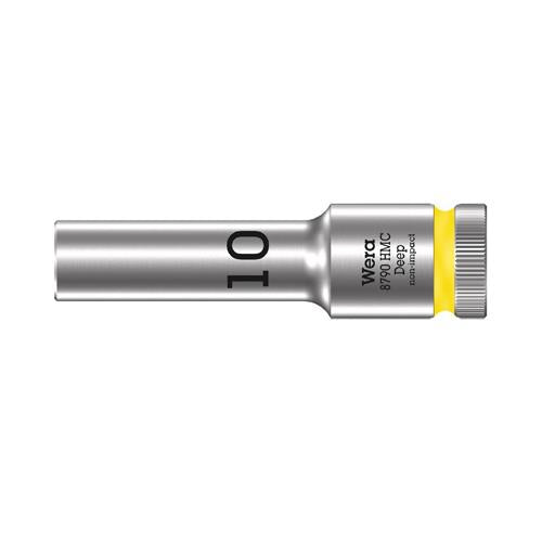 Wera（ヴェラ） 1/2”DRx10mm ディープソケット(ZYKLOP) 004550