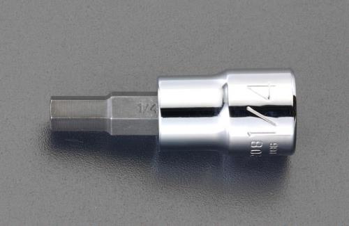 ESCO（エスコ） 1/2”DRx 6mm [INHEX]ビットソケット EA617AW-6