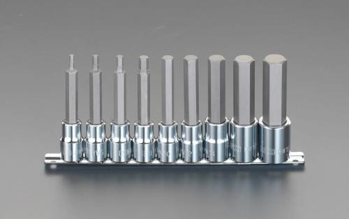 ESCO（エスコ） 1/2”DR/4-19mm/250mm [INHEX]ﾋﾞｯﾄｿｹｯﾄｾｯﾄ EA617GT-400