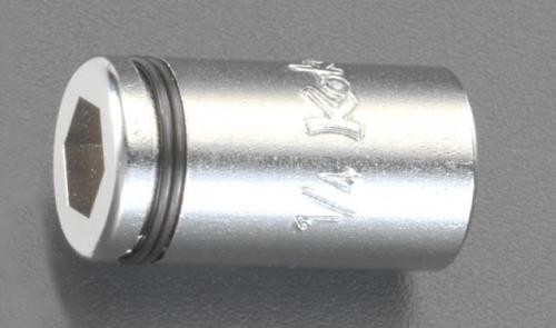 コーケン（Ko-ken） 1/4”DRx1/4”HEX ビットアダプター 2137