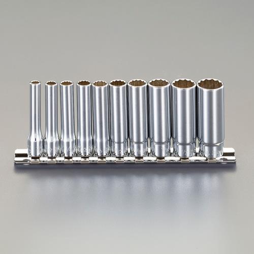 コーケン（Ko-ken） 1/4”DR [航空規格]ﾃﾞｨｰﾌﾟｿｹｯﾄ(ｲﾝﾁ/十二角) RSAS2305A/10