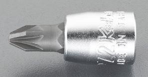 コーケン（Ko-ken） 1/4”DRx#2 [Pozidriv]ビットソケット 2000.28-PZ2