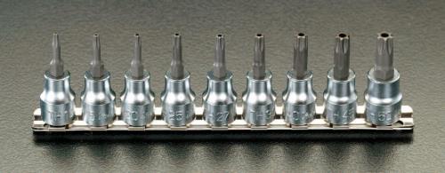コーケン（Ko-ken） 3/8”DR/T10-T50 [Bore-Torx]ﾋﾞｯﾄｿｹｯﾄｾｯﾄ RS3025/9-HOLE