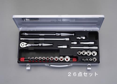 KTC（京都機械工具） 3/8'DR ソケットレンチセット TB318