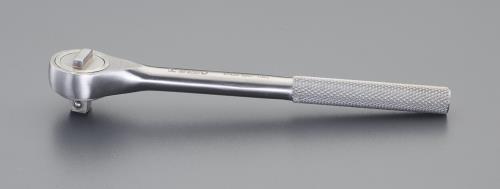 ESCO（エスコ） 3/8'DR/200mm ラチェットハンドル(ｽﾃﾝﾚｽ製) EA618SA-91
