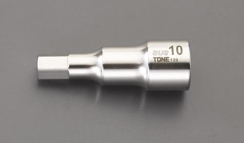 TONE（トネ） 1/2'DR x 4mm [INHEX]ﾋﾞｯﾄｿｹｯﾄ(ｽﾃﾝﾚｽ製) S4H-04