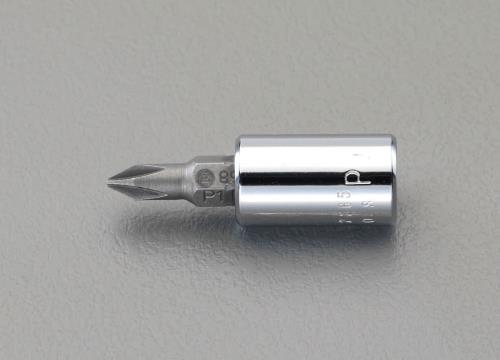 ESCO（エスコ） 1/4'DR/#1x41mm [+]ビットソケット EA618VG-11