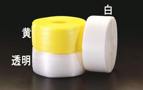 ESCO（エスコ） 15.5mmx 100m ＰＰバンド(手締め用/黄) EA628PM-2A