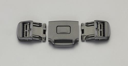ESCO（エスコ） 25mm バックル(ﾌﾟﾗｽﾁｯｸ製･2個) EA628RB-225