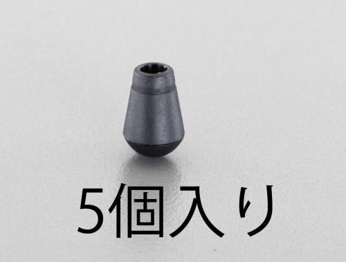 ESCO（エスコ） φ5.0mm コードエンドストッパー(5個) EA628RX-5