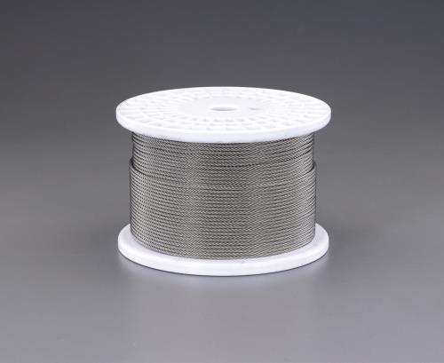 ESCO（エスコ） 3.0mmx200m/7x19 ワイヤーロープ(ｽﾃﾝﾚｽ製) EA628SR-30