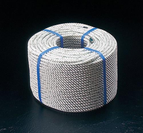 ESCO（エスコ） 6mmx200m ナイロンロープ(三つ打ち) EA628TB-63