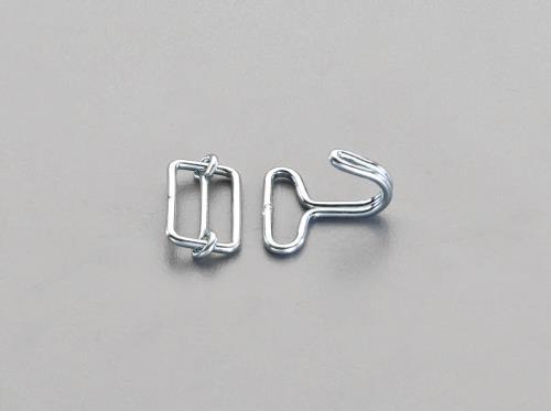 ESCO（エスコ） 30mm 平ゴムロープ金具セット EA628WL-1C