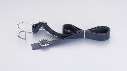 ESCO（エスコ） 30x2.5x1.08m  平ゴムロープ(ﾌｯｸ付) EA628WL-29