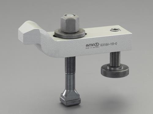 ESCO（エスコ） M20/200mm ｻﾎﾟｰﾄｽｸﾘｭｰ付クランククランプ EA637BE-20