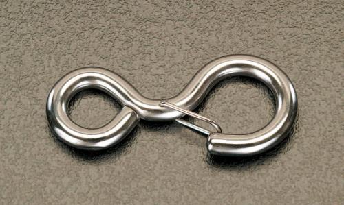 ESCO（エスコ） 5x 54mm アイフック(ｽﾃﾝﾚｽ製) EA638AA-1