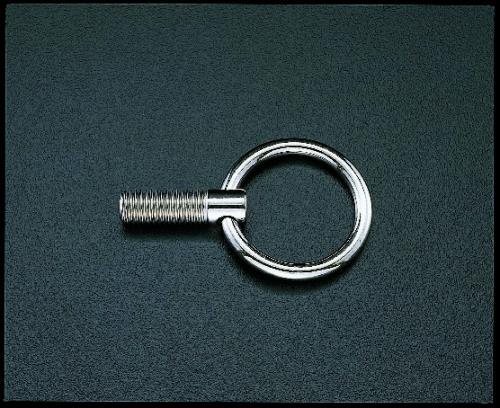 ESCO（エスコ） M10x25mm/35mm径 リングボルト(ｽﾃﾝﾚｽ製) EA638BQ-10