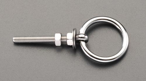 ESCO（エスコ） M6x 50mm 丸カンボルト(ｽﾃﾝﾚｽ製) EA638BQ-22