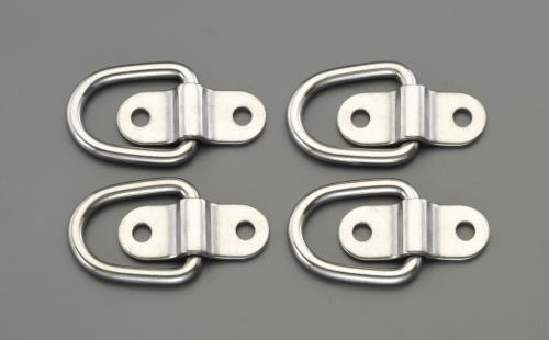 ESCO（エスコ） 38.1 mm ウォール金具(ｽﾃﾝﾚｽ製/4個) EA638BT-11