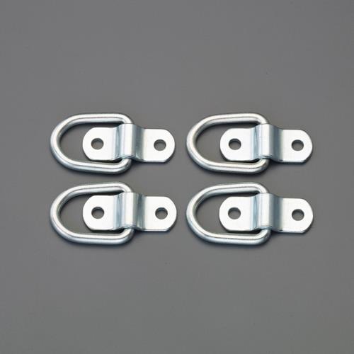 ESCO（エスコ） 70x 38mm ウォール金具(ｽﾁｰﾙ･ｸﾛｰﾑﾒｯｷ/4個) EA638BT-1A