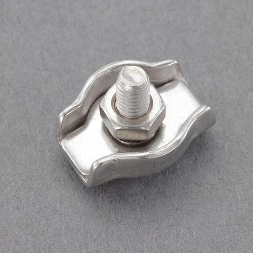 ESCO（エスコ） 2.0mm ワイヤークリップ(ｽﾃﾝﾚｽ製) EA638CN-102