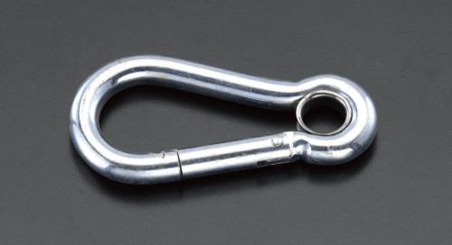 ESCO（エスコ） 50x 5mm スナップフック(鉄ﾕﾆｸﾛ) EA638CT-1