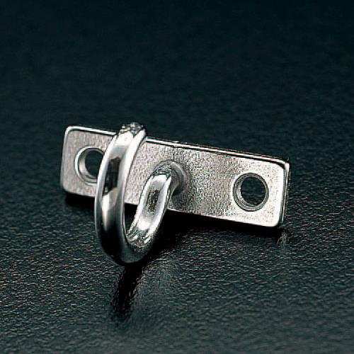 ESCO（エスコ） 3mm/7.5x25.5mm プレートフック(ｽﾃﾝﾚｽ製) EA638DL-3