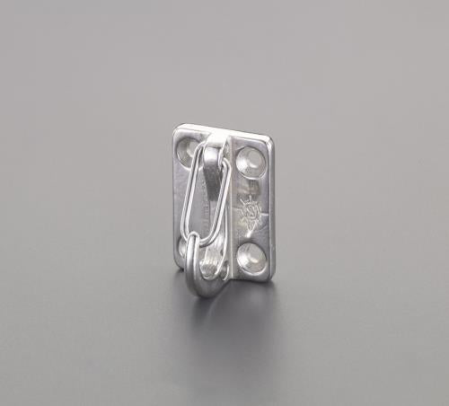 ESCO（エスコ） 45x31.8mm ウォールクリップ(ｽﾃﾝﾚｽ製) EA638DX-12