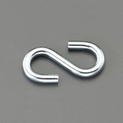 ESCO（エスコ） 25x3.5mm Ｓフック (1個) EA638EJ-1A