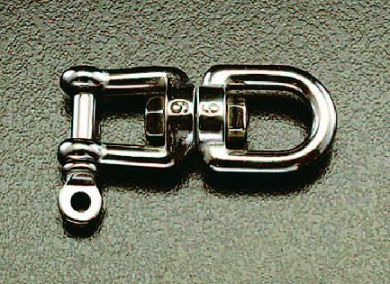 ESCO（エスコ） 3170kg/219mm Eye & Jaw スイベル(ｽﾃﾝﾚｽ製) EA638FC-20