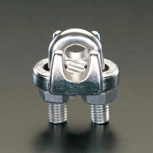 ESCO（エスコ） 8mm ワイヤークリップ(ｽﾃﾝﾚｽ製) EA638FZ-8