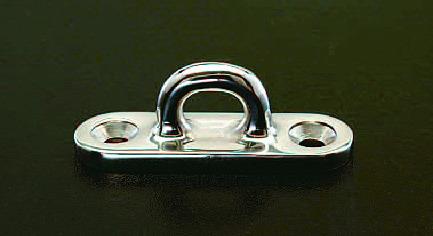 ESCO（エスコ） 88x31mm/19mm 強力型パッドアイ(ｽﾃﾝﾚｽ製) EA638GE-2