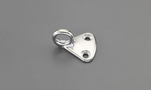 ESCO（エスコ） 34/φ10.2mm アイプレート(ｽﾃﾝﾚｽ製) EA638GE-7