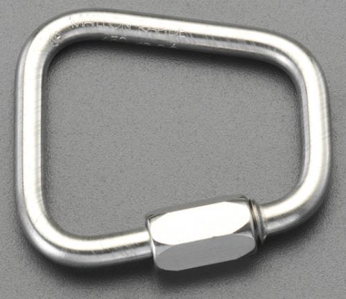 ESCO（エスコ） 45x 26x 6.0mm クイックリング(ｽﾃﾝﾚｽ製) EA638HW-14