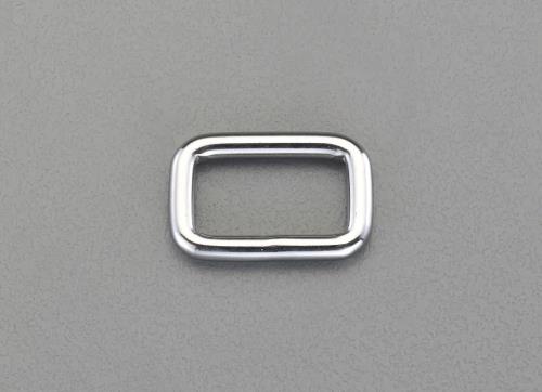 ESCO（エスコ） 25x47x6mm 四角リング(ｽﾃﾝﾚｽ製) EA638JD-26