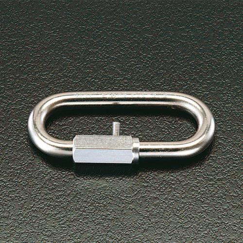 ESCO（エスコ） 4.0x 34mm ねじ止めリングキャッチ(ｽﾃﾝﾚｽ) EA638JJ-4