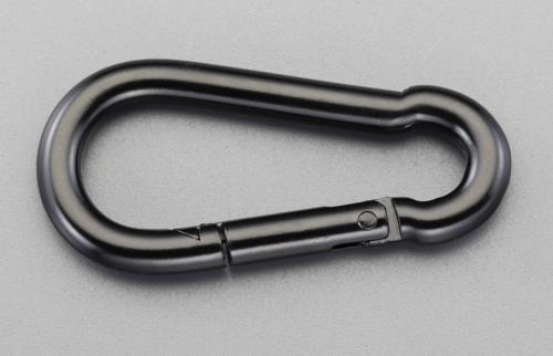 ESCO（エスコ） 79x11.0mm スナップフック(ｽﾁｰﾙ製/黒) EA638JP-113