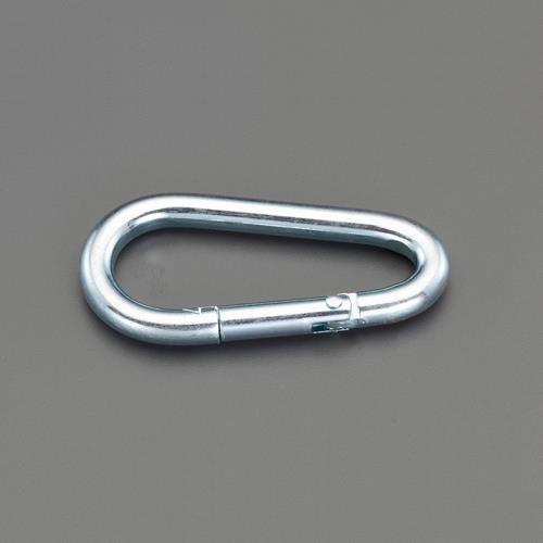 ESCO（エスコ） 6.0x60.0mm スナップフック(鉄亜鉛ﾒｯｷ) EA638JP-131