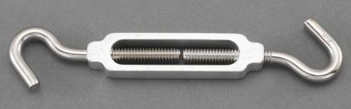 ESCO（エスコ） 12.2mm ﾀｰﾝﾊﾞｯｸﾙ(Hook&Hook/ｱﾙﾐ･ｽﾃﾝﾚｽ製) EA638KE-22