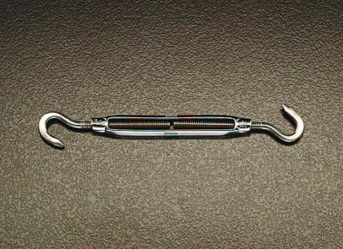 ESCO（エスコ） 9.5mm ﾀｰﾝﾊﾞｯｸﾙ(Hook & Hook/ｽﾃﾝﾚｽ製) EA638KG-24