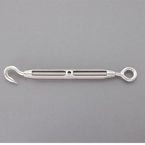ESCO（エスコ） 7.9mm ﾀｰﾝﾊﾞｯｸﾙ(Hook & Eye/ｽﾃﾝﾚｽ製) EA638KH-73